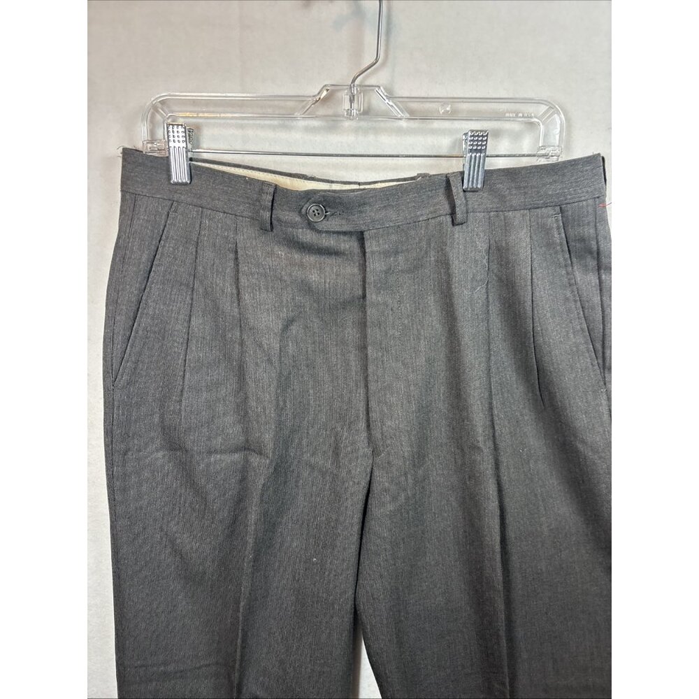 Yves Saint Laurent ‎ Trousers Gray  Horizontal  Sz 33x29 - Picture 3 of 10